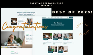 Blog Website Design