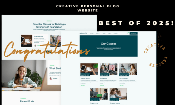 Blog Website Design