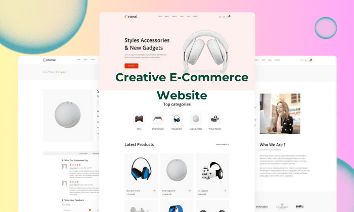 E-Commerce Website Design